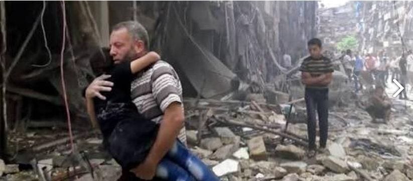 Zbrodnie wojenne w Aleppo