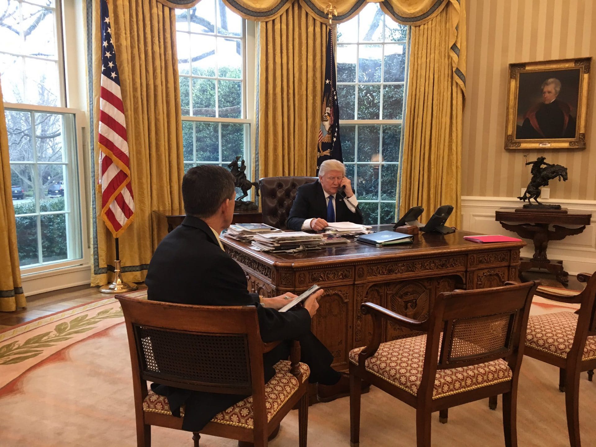 W sobotę i niedzielę Donald Trump odbył serię rozmów telefonicznych ze światowymi przywódcami.