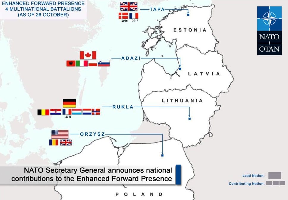 Kraje bałtyckie chcą większej pomocy NATO