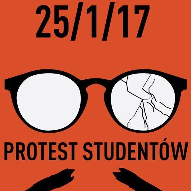 Protest studentów
