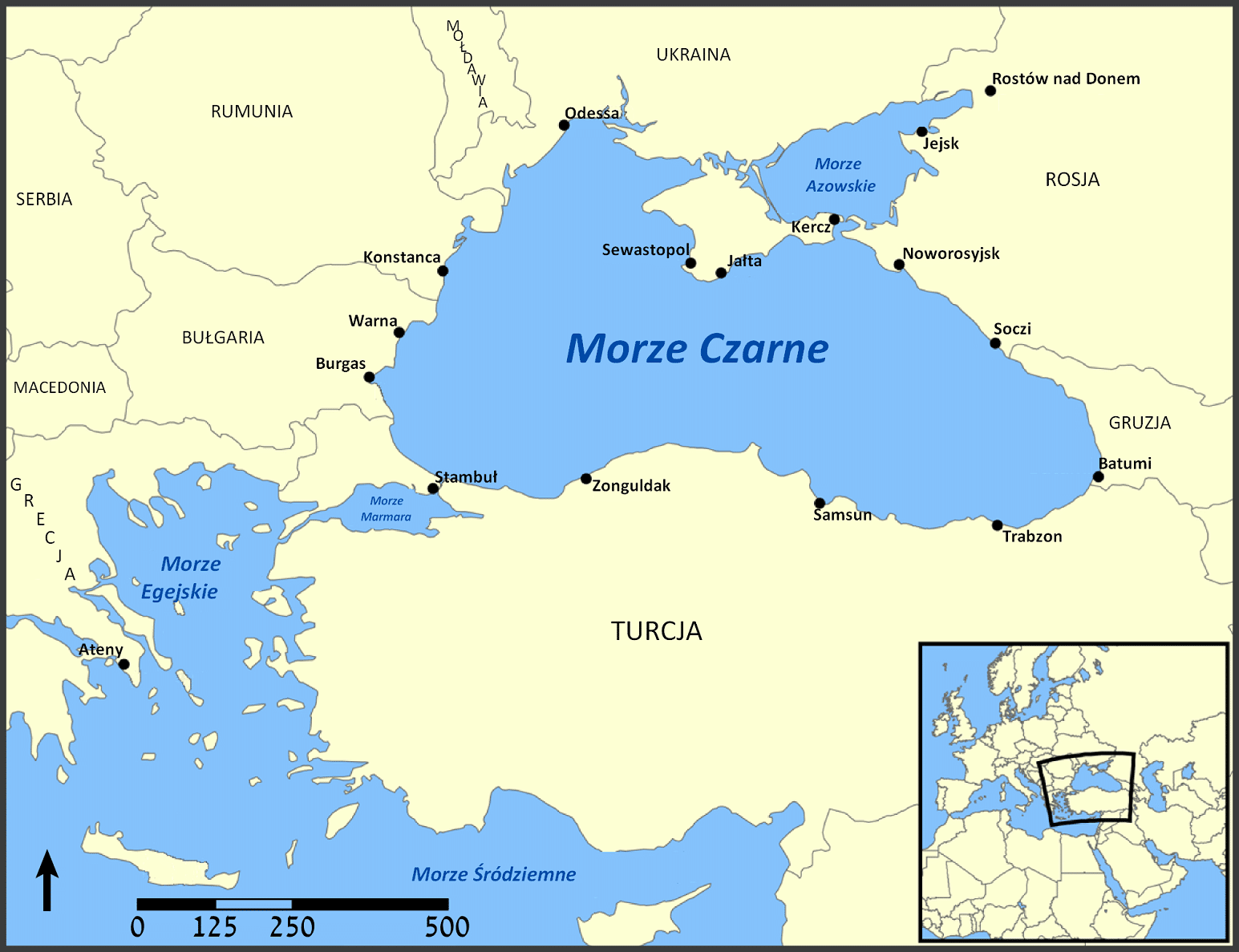 Ukraińcy odkryli duże złoża gazu pod dnem Morza Czarnego.