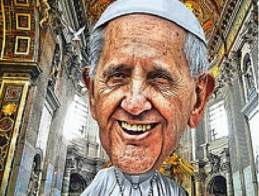 Papież Franciszek ośmiesza chrześcijaństwo!