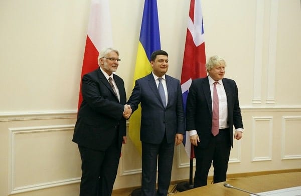 Polska i Wielka Brytania razem w sprawie Ukrainy