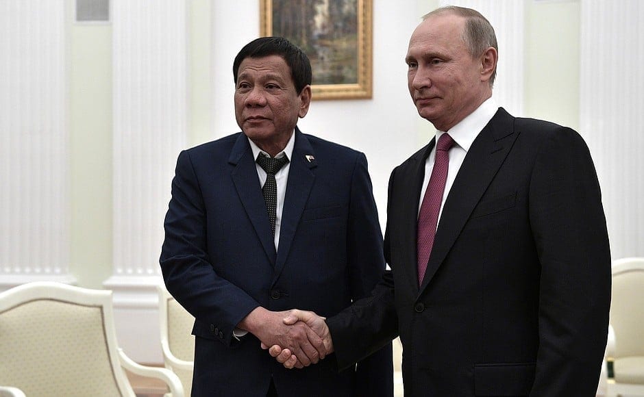 Rosja dostarczyła broń do Filipin