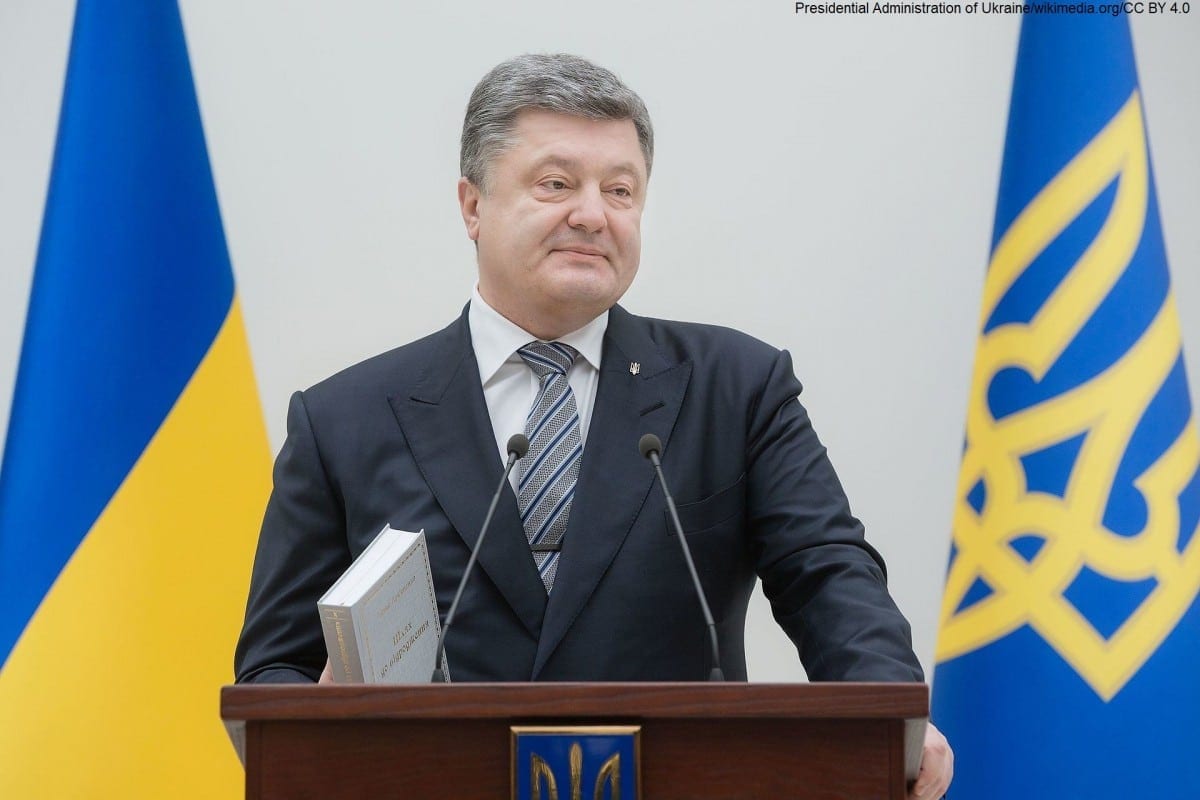 Prezydent Ukrainy - Petro Poroszenko