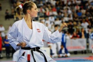 Małgorzata Zabrocka na mistrzostwach