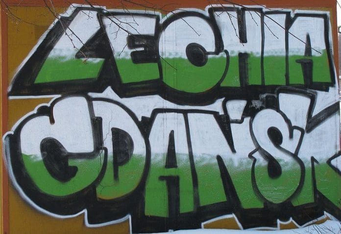 Lechia Gdańsk - graffiti