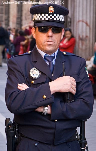 Hiszpański policjant
