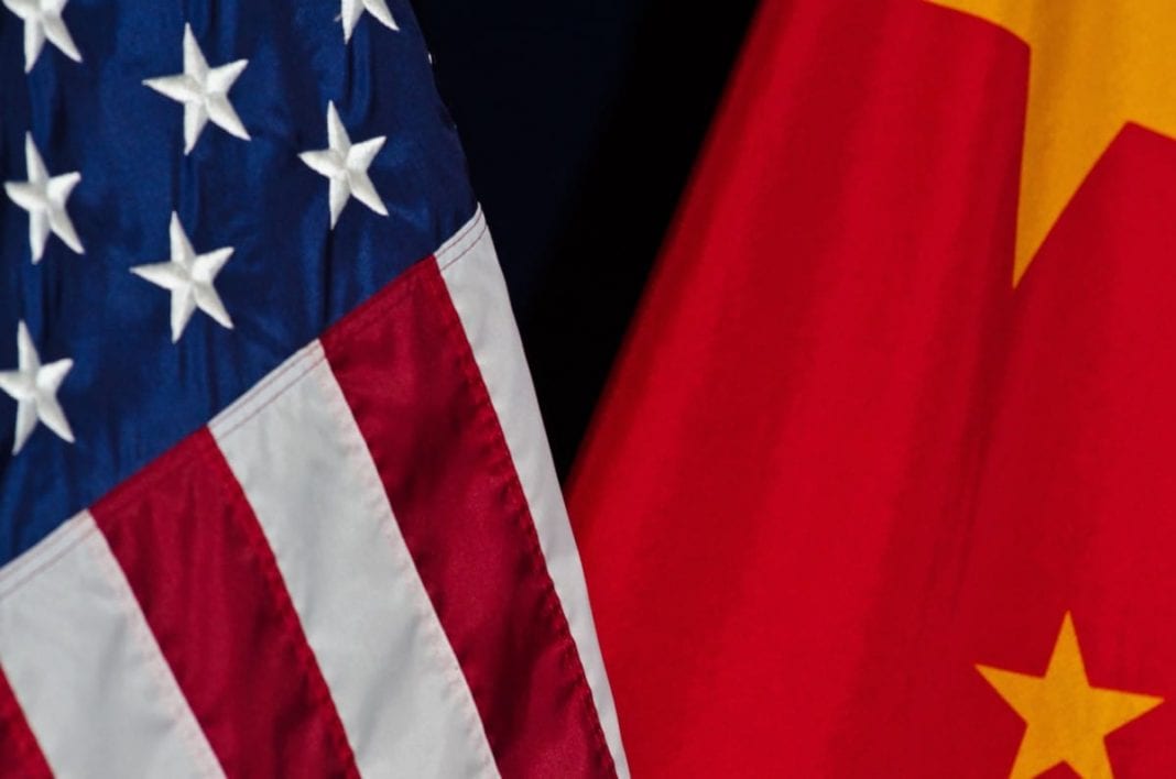 Flagi - USA, Chiny