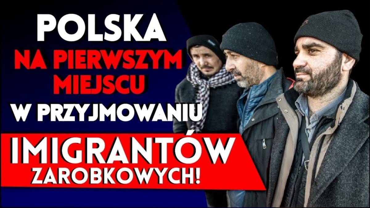 Polska jest na pierwszym miejscu na świecie! W przyjmowaniu imigrantów zarobkowych…