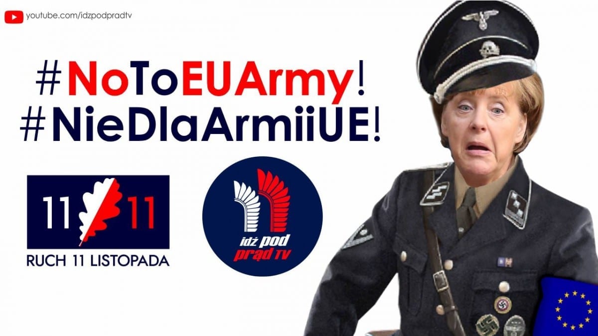 NIE dla jednej armii Unii Europejskiej! Międzynarodowa akcja: #NoToEUArmy!