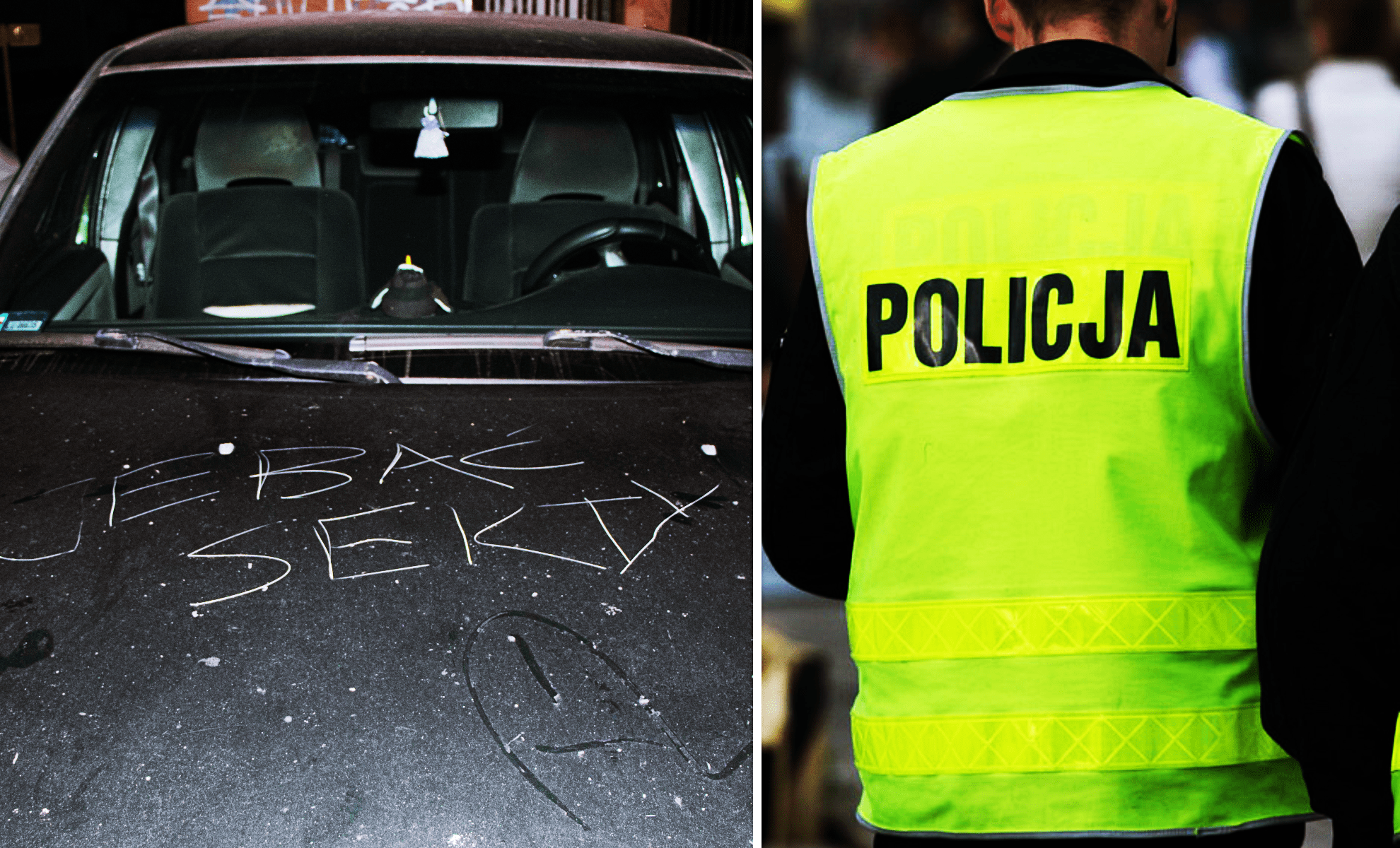 „Je**ć sekty” – atak na samochód pastora w Lublinie