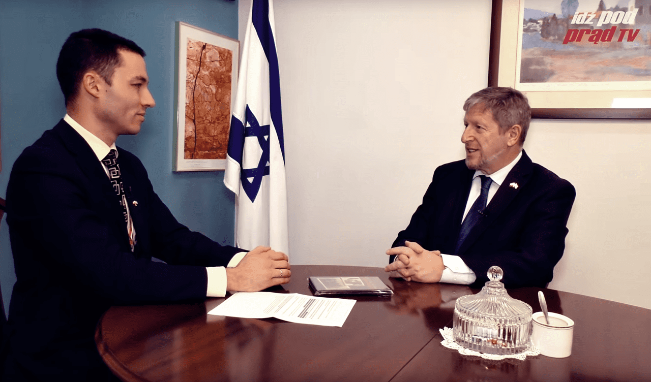 Ambasador Izraela w Idź Pod Prąd TV: Polska nie jest antysemicka!