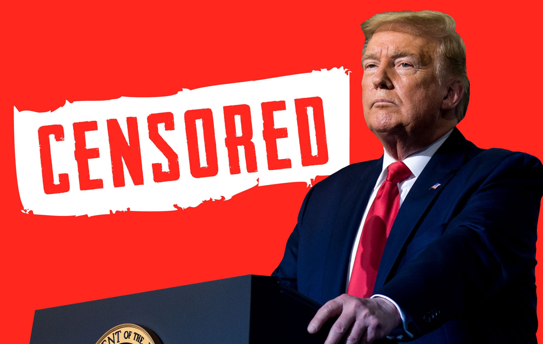 Media cenzurują Trumpa