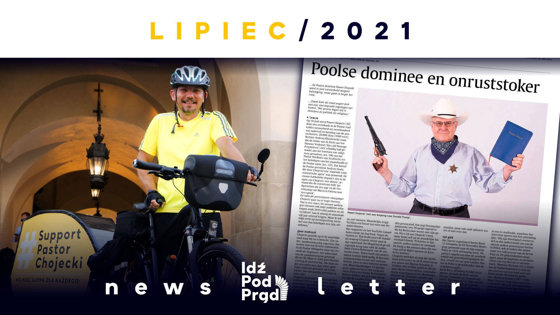 Newsletter Telewizji Idź Pod Prąd – Lipiec 2021