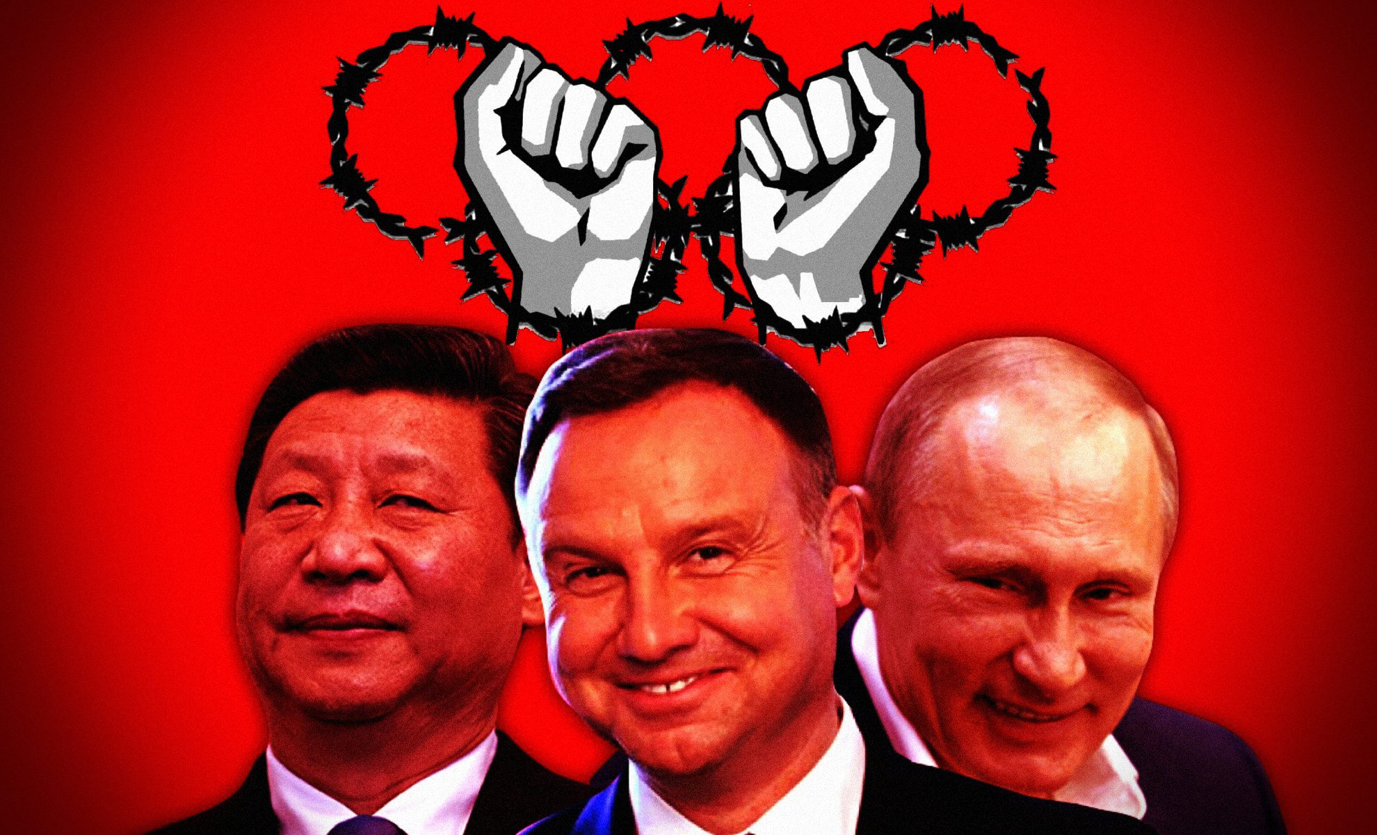 Duda, Putin, Xi Jinping! Prezydent Polski razem z komunistycznymi zbrodniarzami!