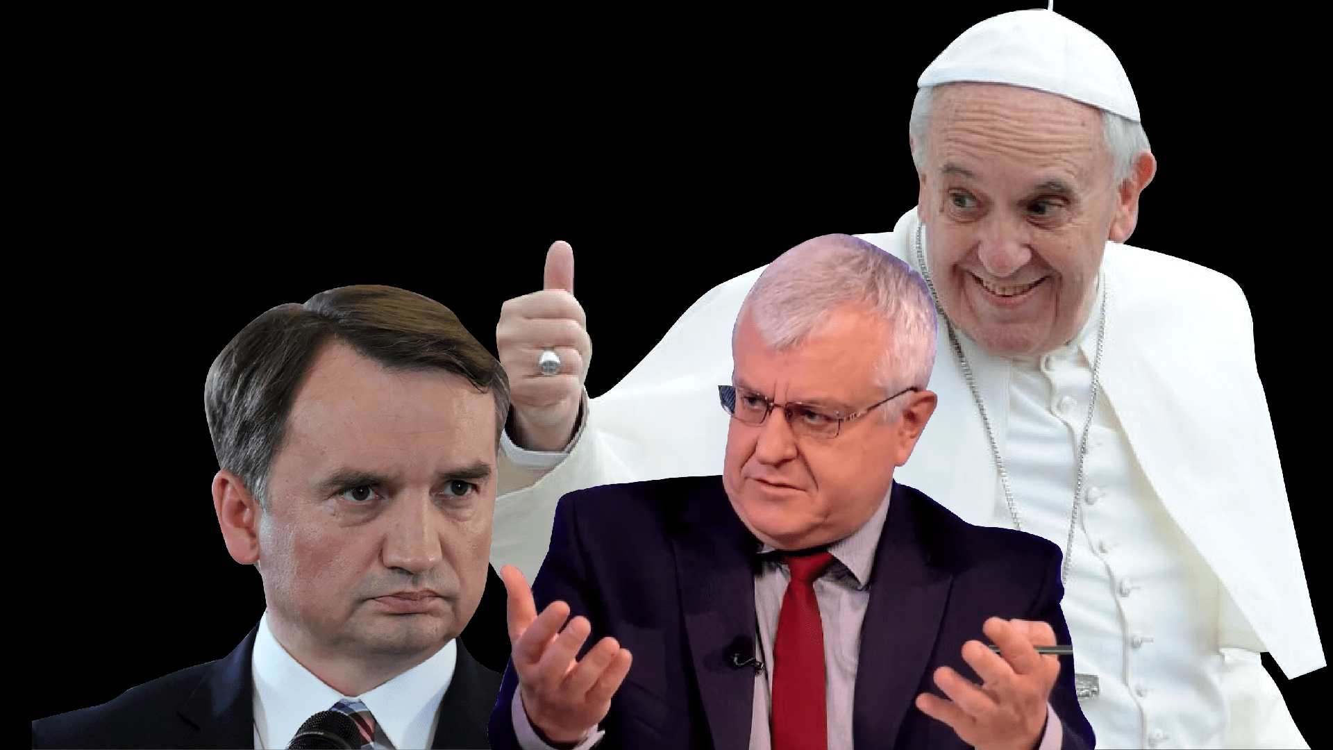 Papież bluźni, a to pastora Chojeckiego Ziobro włóczy po sądach!